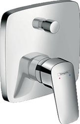 HANSGROHE LOGIS AFBOUWDEEL EENGREEPS INBOUW BADMENGKRAAN VOOR IBOX 01800180 71405000