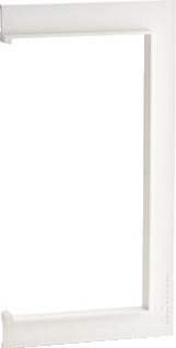 OBO REHAU SIGNA BASE WANDGOOT KUNSTSTOF WAND/PLATFOND RAAM 70 X 170 9010 17017601510
