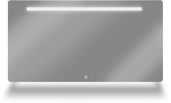 LOOOX ML1-LINE SPIEGEL LED ONDER EN GEINTEGREERD LED VERLICHTING 140 BR X 70 H. CM SPML1-1400-700
