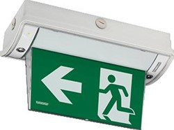 FAMOSTAR PRO PP-230 NOODVERLICHTING PLAFONDOPBOUW 5000-6000K ZONDER PICTOGRAM KUNSTSTOF IP65 HXBXL 210X163X351MM 392522