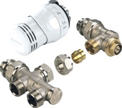 COMAP 2-PIJPS AANSLUIT SET TYPE 915E. HAAKS VERKEERD. INCLUSIEF SENSO THERMOSTAATKOP RK8577241