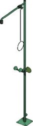 RADA B-SAFETY VRIJSTAAND NOOD-OOGDOUCHE COMBINATIE VOOR VLOERMONTAGE. TOTALE HOOGTE 2300MM VOORSPRONG 625MM LENGTE TREKSTANG 700MM 2.1931.388