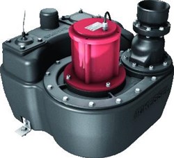 KESSEL AQUALIFT F MONO OPVOERINSTALLATIE 50L MET COMFORT SCHAKELUNIT VOOR VRIJE OPSTELLING 1.1KW 230V SPF1400 S3 ZONDER PERSAFSL. VOOR VERTICALE PERSLEIDING 28646C