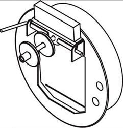METALOTERM ME TREKONDERBREKER REGELBEREIK VAN 10 TOT 25 PA 130MM 164852
