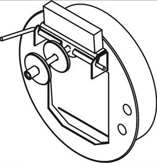 METALOTERM ME TREKONDERBREKER REGELBEREIK VAN 10 TOT 25 PA 130MM 164852