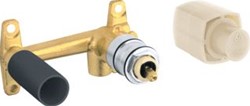 GROHE GRANDERA INBOUWKRAANHUIS INBOUWDEEL WAND G1/2 45-75MM INBOUWDIEPTE (VOOR 2-GATS WASTAFELMENGKRAAN) 23319000