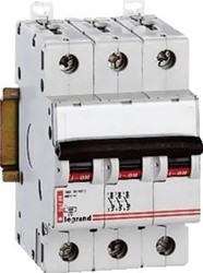 LEGRAND INSTALLATIEAUTOMAAT TX3 3P C1A 6000A 3MODULES 403537