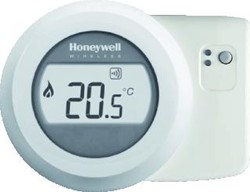 HONEYWELL HOME ROUND WIRELESS ON/OFF KAMERTHERMOSTAAT DRAADLOOS BATTERIJ GEVOED 5..35 GRADEN Y87RF2012
