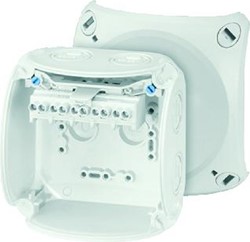 HENSEL KABELDOOS 5-POLIG 1,5-4MM WEERBESTENDIG GRIJS IP66/IP67