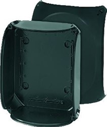 HENSEL KABELDOOS LEEG GLADDE WAND WEERBESTENDIG ZWART IP66/IP67