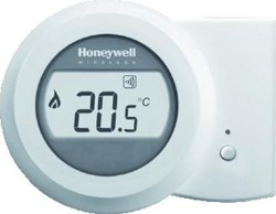 HONEYWELL HOME RUIMTETHERMOSTAAT OPENTHERM BATTERIJ VOEDING 5-35GRADEN C WIT MET VERLICHT DISPLAY Y87RF2008