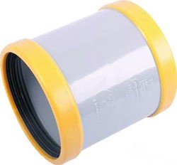 WAVIN WAFIX PVC OVERSCHUIFMOF GR/GD 125 SN8 1100112000