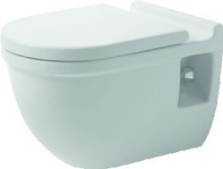 DURAVIT STARCK 3 WANDCLOSET DIEPSPOEL VERHOOGD + 5CM 36X54.5CM WIT 2215090000