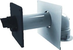 NEFIT-BOSCH MUURDOORVOER 60/100 CONCENTRISCHE ADAPTER EN MONTAGEPLAAT 7746901798