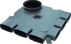 VASCO EASYFLOW 2 X AANSLUITPLENUM MET 6 AANSLUITINGEN 11VE40300