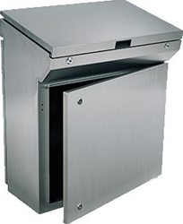 ELDON LESSENAAR 985X1200X400MM MET MONTAGEPLAAT 2 DEUREN RVS 304 IP55 MPGS12