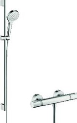HANSGROHE CROMA SELECT S VARIO / ECOSTAT COMFORT DOUCHECOMBINATIE 90 CM WIT/CHROOM 27014400