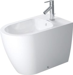 DURAVIT ME BY STARCK STAAND BIDET 600 MM WIT HOOGGLANS KRAANVLAK MET 1 KRAANGAT OVERLOOP 2289100000