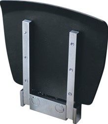 NOVELLINI DOUCHEZITTING MUURBEVESTIGING ZWART SED02QFM-H