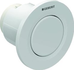 GEBERIT INBOUWDRUKKER TYPE01 PNEUMATISCH GROTE SPOELING ALPIEN WIT 116.040.11.1