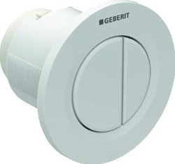 GEBERIT INBOUWDRUKKER TYPE01 PNEUMATISCH GROTE/KLEINE SPOELING VOOR SIGMA INBOUWRESERVOIR 8CM ALPIEN WIT 116.043.11.1
