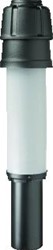 UBBINK ROLUX CLV/CASCADE DAKDOORVOER 125/166 MM PP EN KUNSTSTOF ZWART 0718760