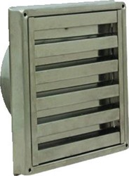 NEDCO RVS ROOSTER MET VASTE LAMELLEN A125MM