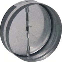 NEDCO VLINDERKLEP A100MM VERZINKT 66104333