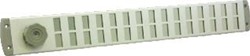 NEDCO SCHUIFROOSTER 75X4 CM ALUMINIUM 63502507