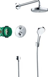 HANSGROHE CROMA SELECT S / ECOSTAT S SHOWERSET CHROOM 27295000