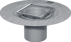 ACO SHOWERDRAIN EASYFLOW OPZET STUK 149X149 H=18-135MM ABS R 5141.48.00