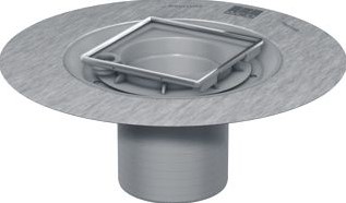 ACO SHOWERDRAIN EASYFLOW OPZET STUK 149X149 H=18-135MM ABS R 5141.48.00