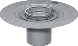 ACO SHOWERDRAIN E OPZETSTUK ROND M.RVS RAND M.FLENS 5141.42. 5141.42.00