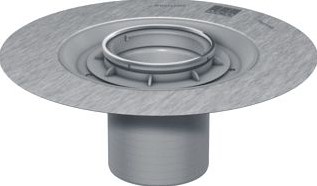 ACO SHOWERDRAIN E OPZETSTUK ROND M.RVS RAND M.FLENS 5141.42. 5141.42.00