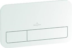 VILLEROY & BOCH VICONNECT INSTALLATIESYSTEMEN WC-BEDIENINGSPLAAT 200S SPOELING MET 2 HOEVEELHEDEN WIT 92249068