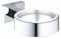 GROHE ESSENTIALS CUBE WANDHOUDER VOOR ZEEPSCHAAL EN/OF ZEEPSCHAAL. KLEUR CHROOM. 40508001