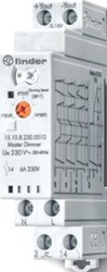 FINDER DIMMER MASTER NS35 UITGANGSSIGNAAL 0-10 V / 1-10 V MULITFUNCTIE AANSLUITSPANNING 110....230VAC 50/60 HZ 15.10.8.230.0010