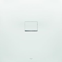 VILLEROY & BOCH SQUARO INFINITY DOUCHEBAK UNIVERSEEL IN TE BOUWEN ANTI-SLIP 1000 X 1000 X 40MM ANTRACIET UDQ1010SQI1V-1S