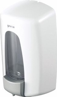 GEESA HOTEL ZEEPDISPENSER ABS WIT 1000 ML 911217-01