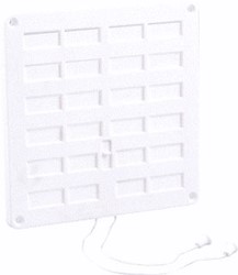 NEDCO AFSLUITBAAR VENTILATIEROOSTER 200X200 WIT 63600200