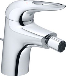 GROHE EUROSTYLE NEW BIDETMENGKRAAN S-SIZE TREKWASTE EENGREEPS 1-GATS 137MM HOOGTE 113MM UITLOOP VAST CHROOM 33565003