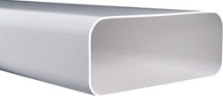 NEDCO ECO+ BUISSTUK 169X77MM L1000MM KUNSTSTOF WIT
