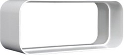 NEDCO ECO+ BUISVERBINDER 220X90MM KUNSTSTOF WIT 65901000