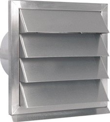NEDCO ECO+ RVS BUITENROOSTER A125MM VASTE LAMELLEN