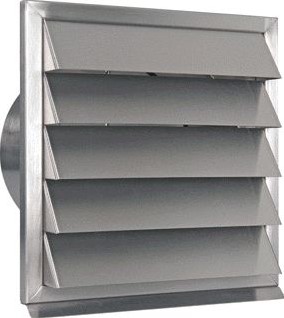 NEDCO ECO+ RVS BUITENROOSTER A180MM VASTE LAMELLEN 62603411