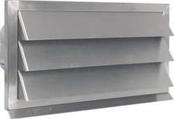 NEDCO ECO+ RVS BUITENROOSTER 222X89 VASTE LAMELLEN 62604011