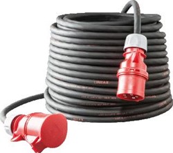 KERAF VERLENGKABEL CEE 32A 4P 30M 4X4 107993