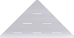 LOOOX HOEKPLANCHET RVS WIT 30CM CORNER30W