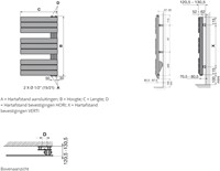 RADSON ELATO BADKAMERRADIATOR 600X1130 EL0611-2