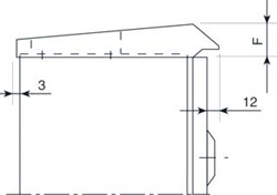 SCHNEIDER ELECTRIC SPACIAL WM REGENDAK 800X400MM RAL7035 NSYTJ8040